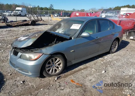 2007 BMW 328I from USA, damaged, VIN WBAVC535X7FZ78219